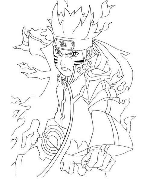 coloriage naruto shippuden|Naruto coloring pages